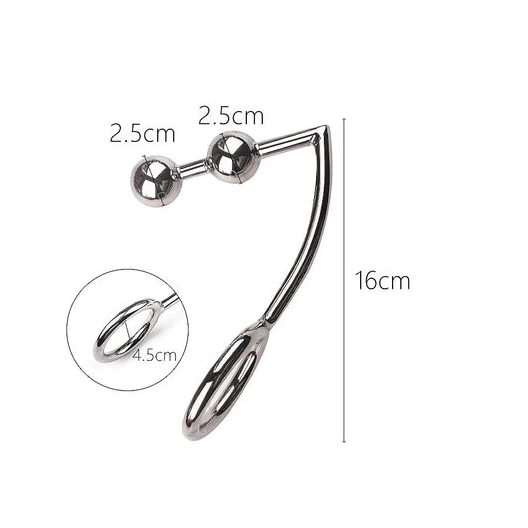 Anal Hooks 4354 Anal Two PerfectFit Hook Sexual Suspension Ball 0805